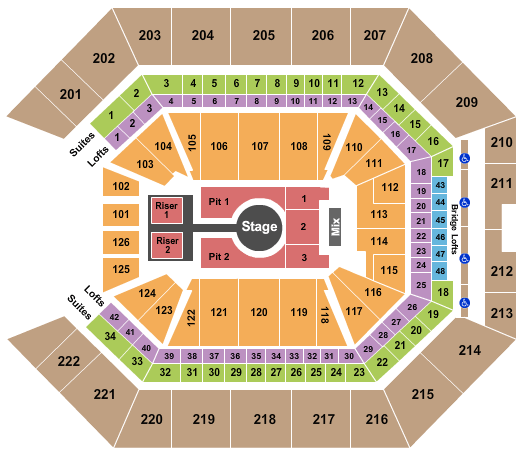 Peso Pluma Sacramento Tickets - Golden 1 Center 2024